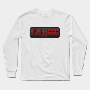 31,536,000 SECONDS (in a year!) Long Sleeve T-Shirt